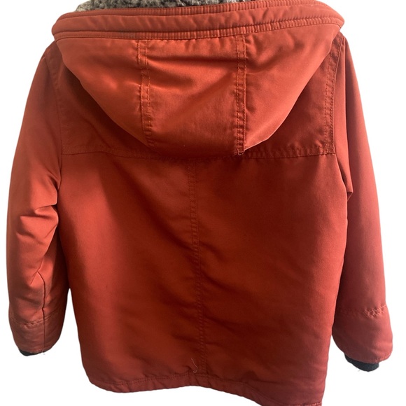 A&F Kids Ultra Parka. Burnt Orange. Warm Winter Coat. Wind- and water-resistant. - Picture 5 of 6